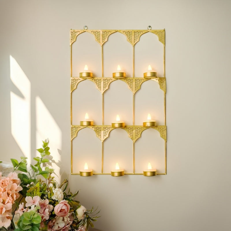 Wall Hanging T-light Holder