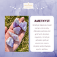 Amethyst Crystal Healing Bracelet | Protection & Spirituality