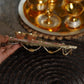 Light Pink Pooja Thali 8''