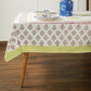 Gul Nilofer Block Printed Tablecloth