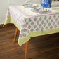 Gul Nilofer Block Printed Tablecloth