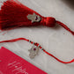 925 Silver Hamsa Bhaiya Bhabhi Rakhi
