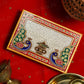 Embellished Marble Pooja Chowki