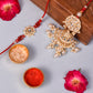 Shahi Pearl Abhooshan Bhaiya Bhabhi Rakhi
