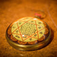 Divine Shri Kuber Hanging Brass Yantra