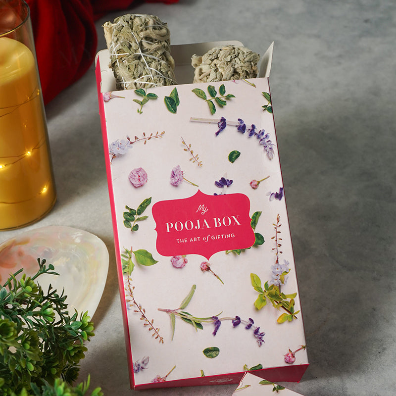 Cleanse Your Home Sage Sticks Gift Box