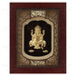 24K Gold Foil Big Ganesha Elite Frame Framed Paintings