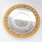 Embellished Thali - Red Beads