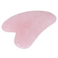 Natural Rose Quartz Gua Sha Facial Tool