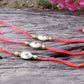 Fancy Fashionable Stone Beaded Rakhi Set of 3