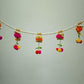 Beautiful Handmade Pompom Gotta Patti Toran