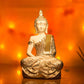 Silver Buddha Statue in Dhyana Mudra