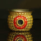 Embellished Lota - Golden & Red