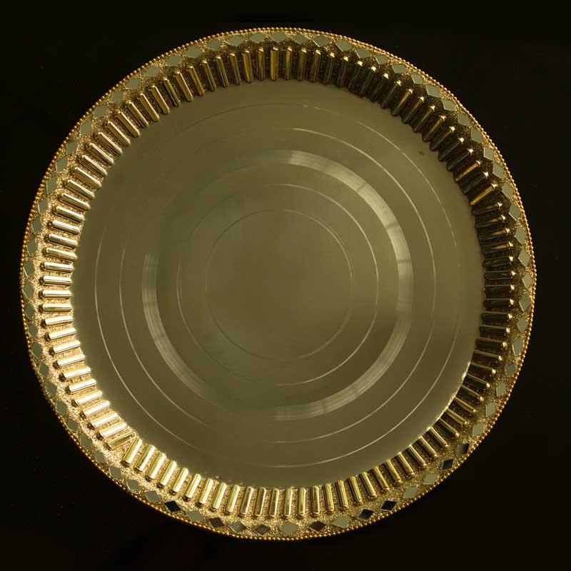 Embellished Thali Set - Golden