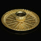 Embellished Thali & Lota - Faded Gold