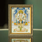 Auspicious Laxmi Ganesh Framed Painting
