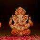 Traditional Studded Ganesha Idol