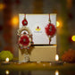Stunning Pearl Bhaiya Bhabhi Red Rakhi