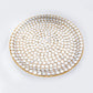 Embellished Thali - Light Silver