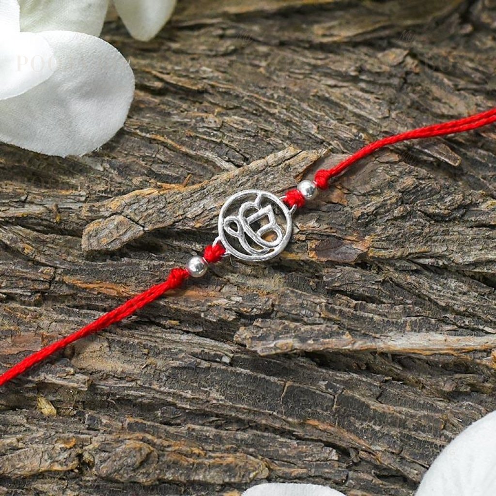 925 Silver Ik Onkar Rakhi