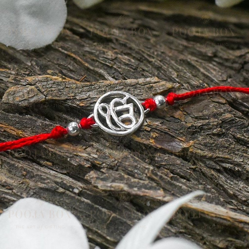 925 Silver Ik Onkar Rakhi