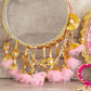 Light Pink & Rani Chhanni