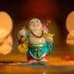 Feng Shui Laughing Buddha Statue with Ingot for Wealth