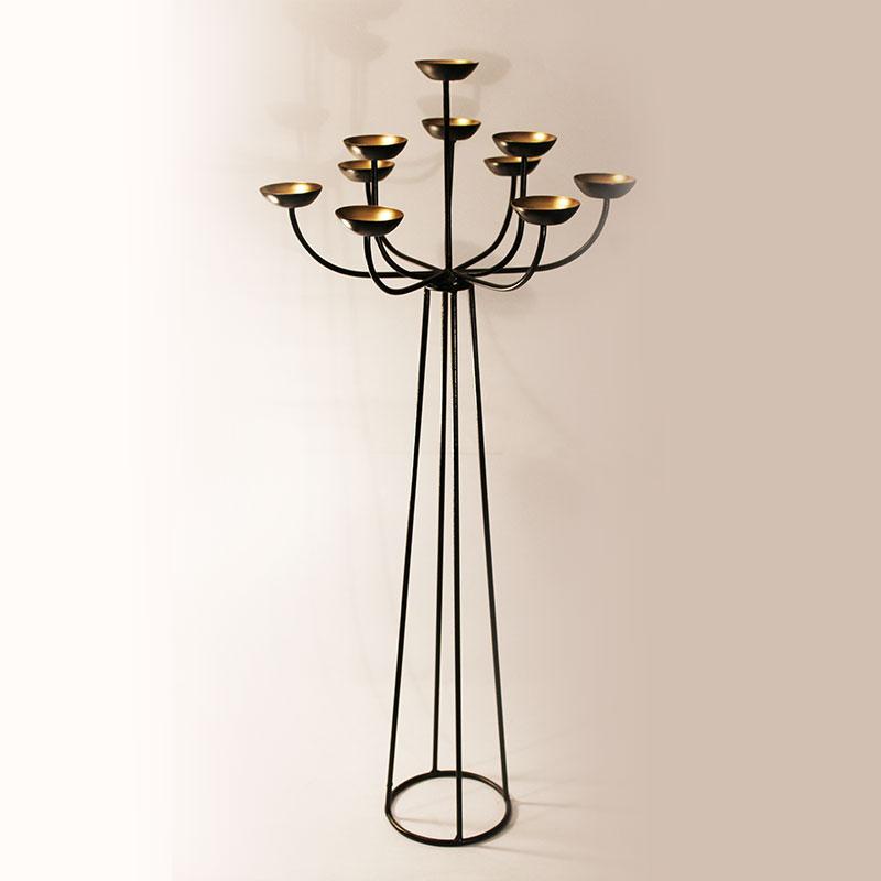 Imposing Floor T-Light Holder Stand