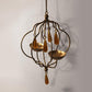 Chic Chandelier Style Hanging Tlight Holder