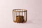 Splendid Caged Gold Votive T-light Holder