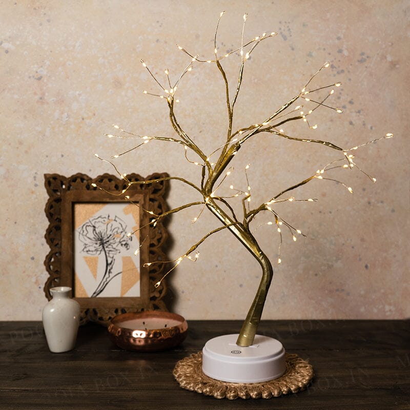 Bonsai Spirit Tree with Fairy Lights Table Lamp | Warm White
