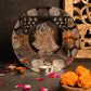 Silver Plated Radha Krisha Tealight Holder