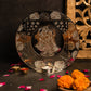 Silver Plated Radha Krisha Tealight Holder