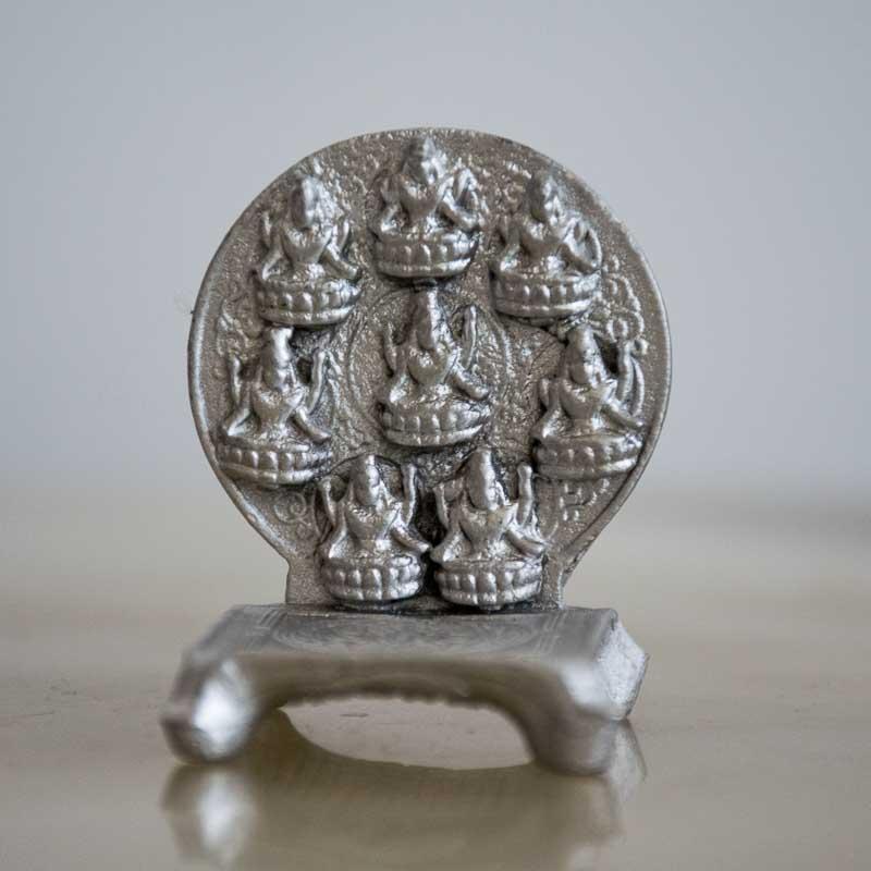 Parad Ashta Laxmi Statue Yantra