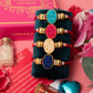 Trendy Stone Rakhi (Set of 4)
