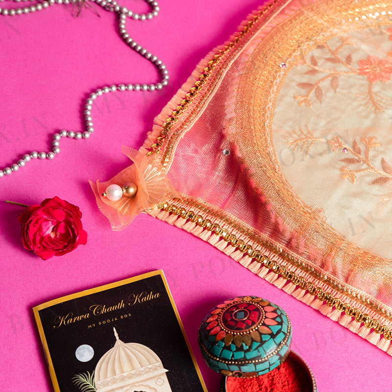 Pesca Thali Cover