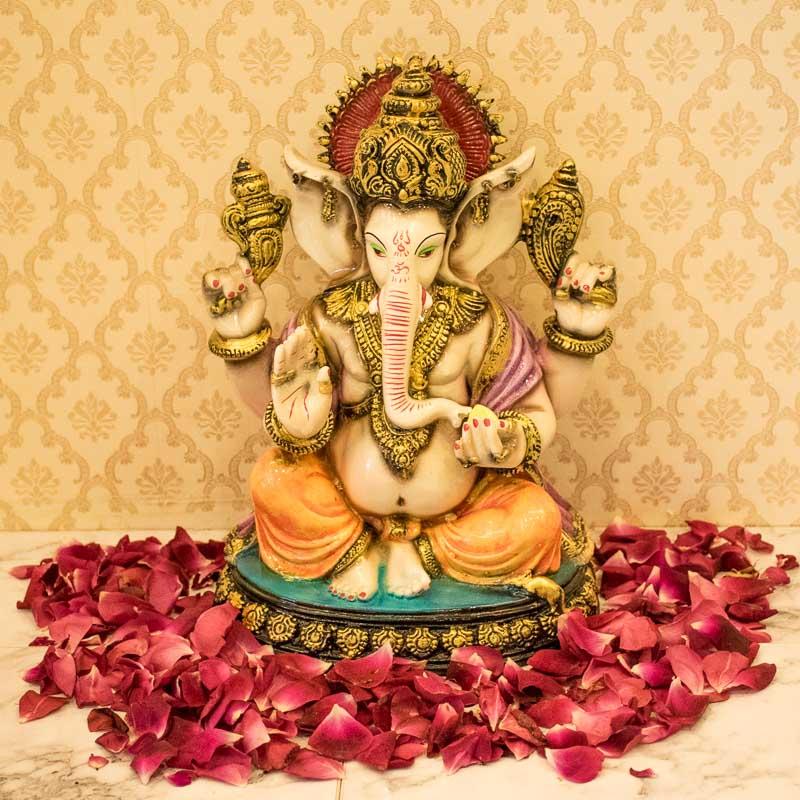 Graceful Divine Lord Ganesha Idol Showpiece for Home Decor & Gifting