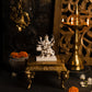 Mystical Sherawali Mata Gold Plated Idol