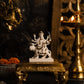 Mystical Sherawali Mata Gold Plated Idol