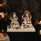 Marvellous Laxmi Ganesha Gold Plated Idol