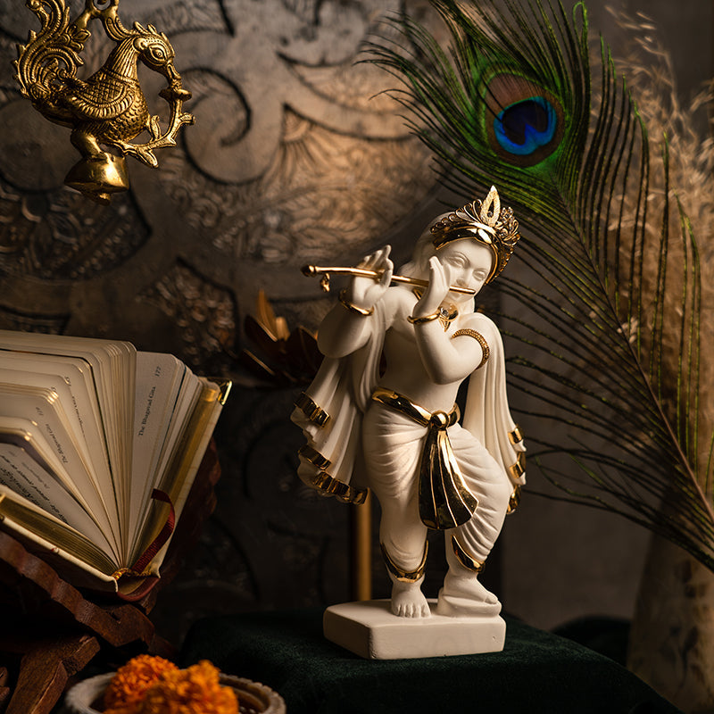 Gracious Lord Krishna Idol