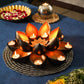 Handcrafted Polished Lotus Diya