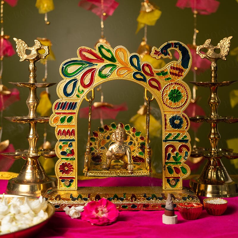 Sanskriti Mayura Meenakari Jhula