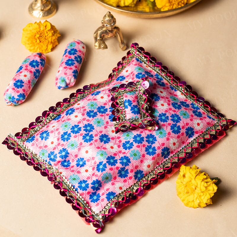 Laddu Gopal Floral Bedding Set