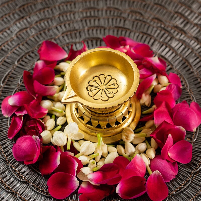 Mandala Art Traditional Diya