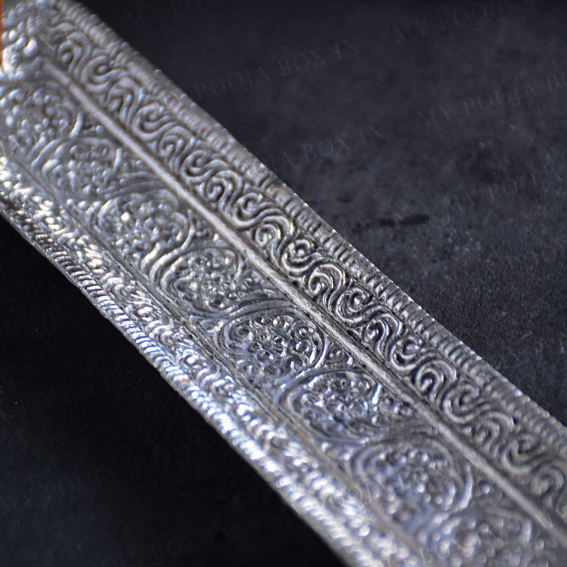 Silver Rectangular Agarbatti Stand