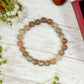 Peach Moonstone Bracelet⎮Strengthens Sixth Sense