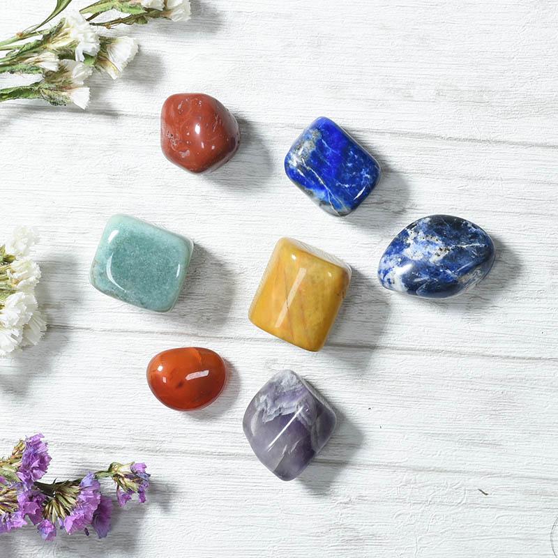 7 Chakra Tumble Stone Set