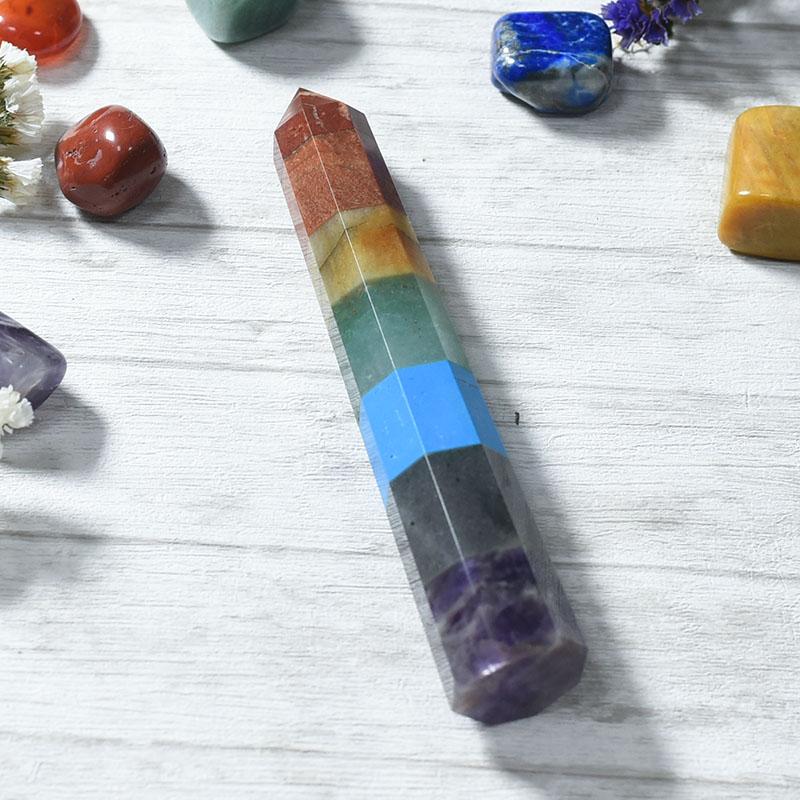 7 Chakra Bonded Tower ⎮Crystal Healing