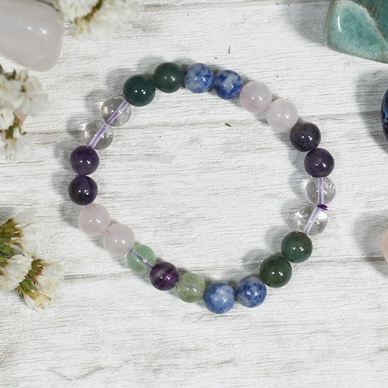 Education Crystal Healing Bracelet